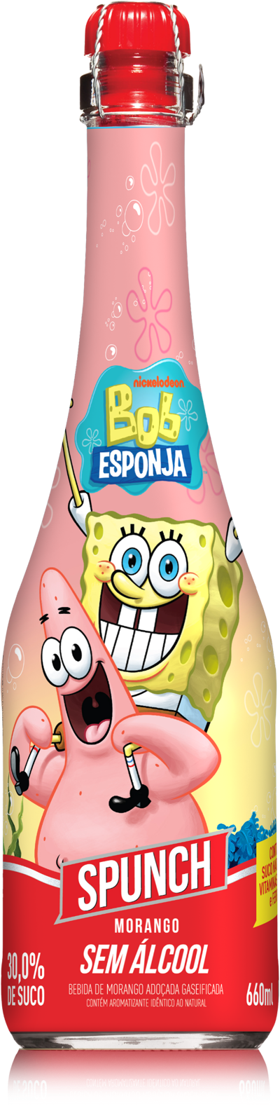 Spunch Bob Esponja 660ml - **Lançamento**