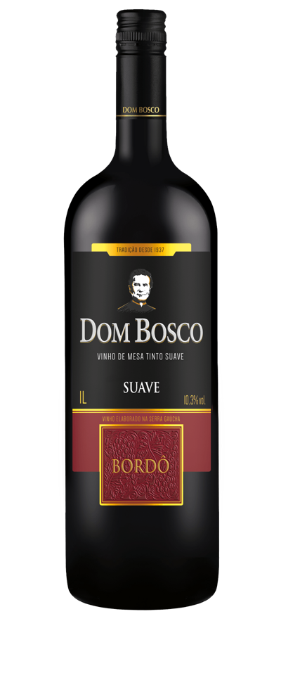 Vinho Dom Bosco Bordô Suave 1l